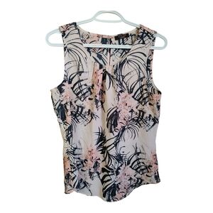 FYLO Pink Sleeveless Flowy Blouse